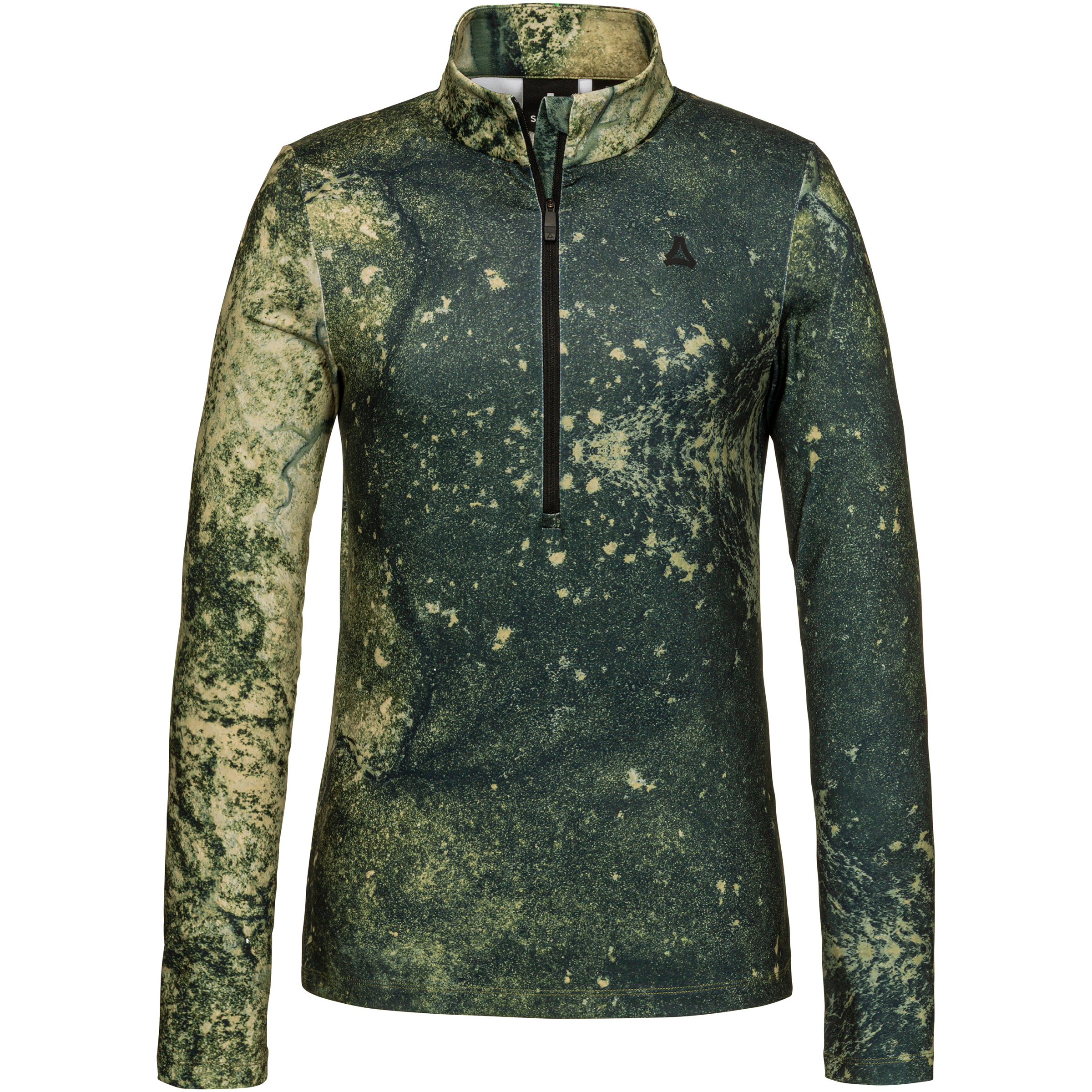 Schöffel Schöffel X Tom Hegen Damen Longsleeves oliv Größe M Skifahren | Freeride Elastisch