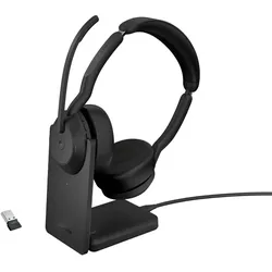 Jabra Evolve2 55 Kopfhörer Kabellos Kopfband Büro/Callcenter USB Typ-C Bluetooth