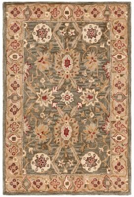 SAFAVIEH Handmade Anatolia Leonora Traditional Oriental Hand-spun Wool Rug