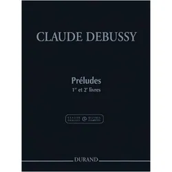 Preludes 1er et 2e Livres, Fachbücher von Claude Debussy