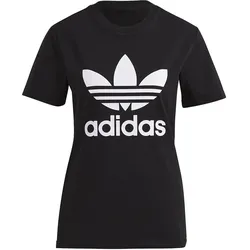 Adidas, Damen, Sportshirt, T-shirt damski Classics Trefoil GN2896 *4064044803672 (36, S), Schwarz, 36, S
