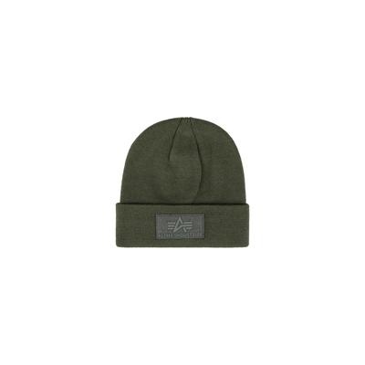 Skimütze ALPHA INDUSTRIES "VLC Beanie", Damen, Gr. onesize, grün (dunkelgrün), Obermaterial: 100% Polyacryl, Mützen