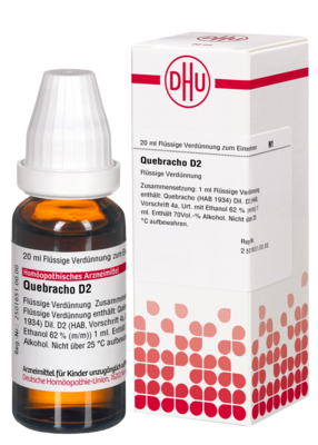DHU-Arzneimittel GmbH & Co. KG QUEBRACHO D 2 Dilution 20 ml 02806664