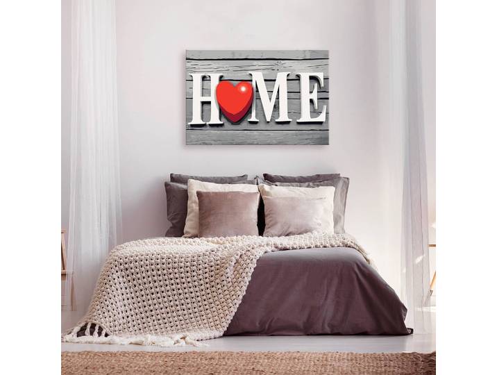 Peinture par numéro - Home with Heart Lin Argenté 40 x 50cm