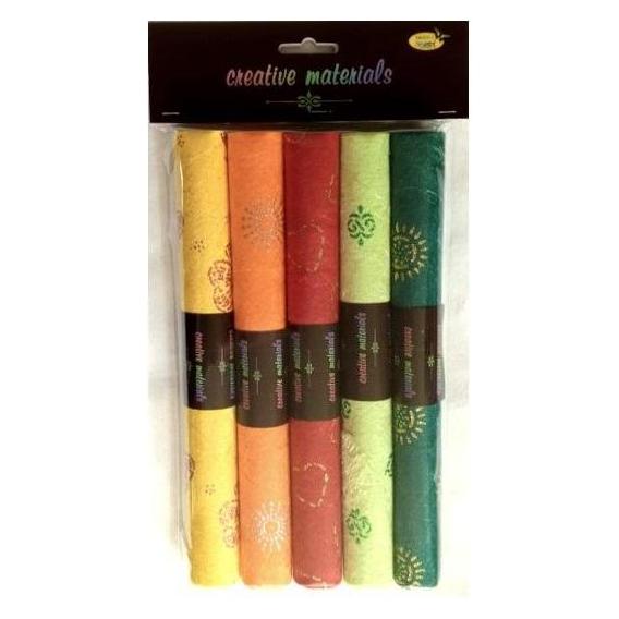 Protos Handgeschöpftes Dekopapier gm 100 25x35cm 5 Blatt (100 g/m²) (54622193)
