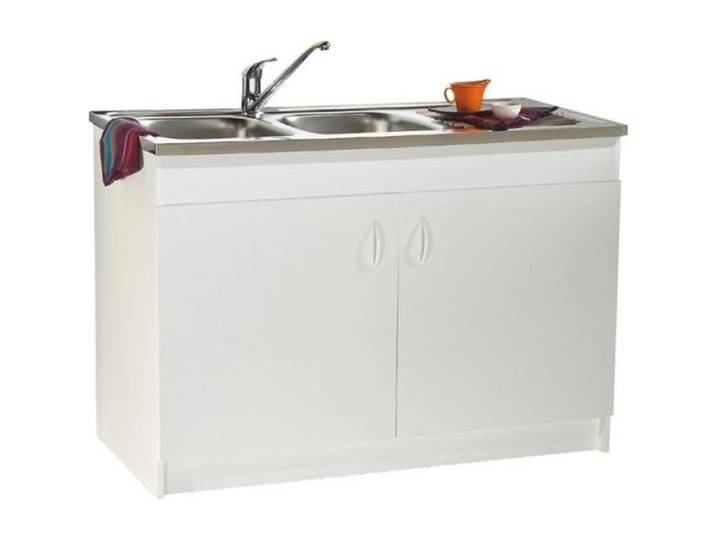 Meuble sous-évier Similaire Neova - Blanc - 80 x 60 - 2