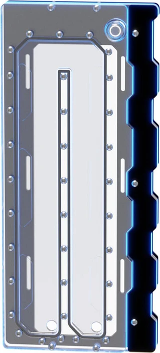 Singularity Computer Wraith 2.0 Elite - Distro Plate - schwarz