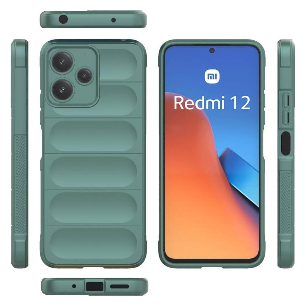 Cover-Discount Xiaomi Redmi 12 - Rugged Protective Cover grün (Xiaomi Redmi 12) (660158346A)