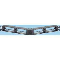 Panduit Verteilerfeld 48-Port 1HE QASP48HDBL