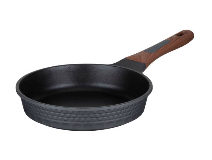 Bratpfanne RESTO KITCHENWARE Capella, Pfanne antihaftbeschichtet und spülmaschinenfest , schwarz, H:5,5cm L:35,5cm Ø:24cm, Pfannen, Bratpfanne, Schmorpfanne mit einzigartigem 3D-Design