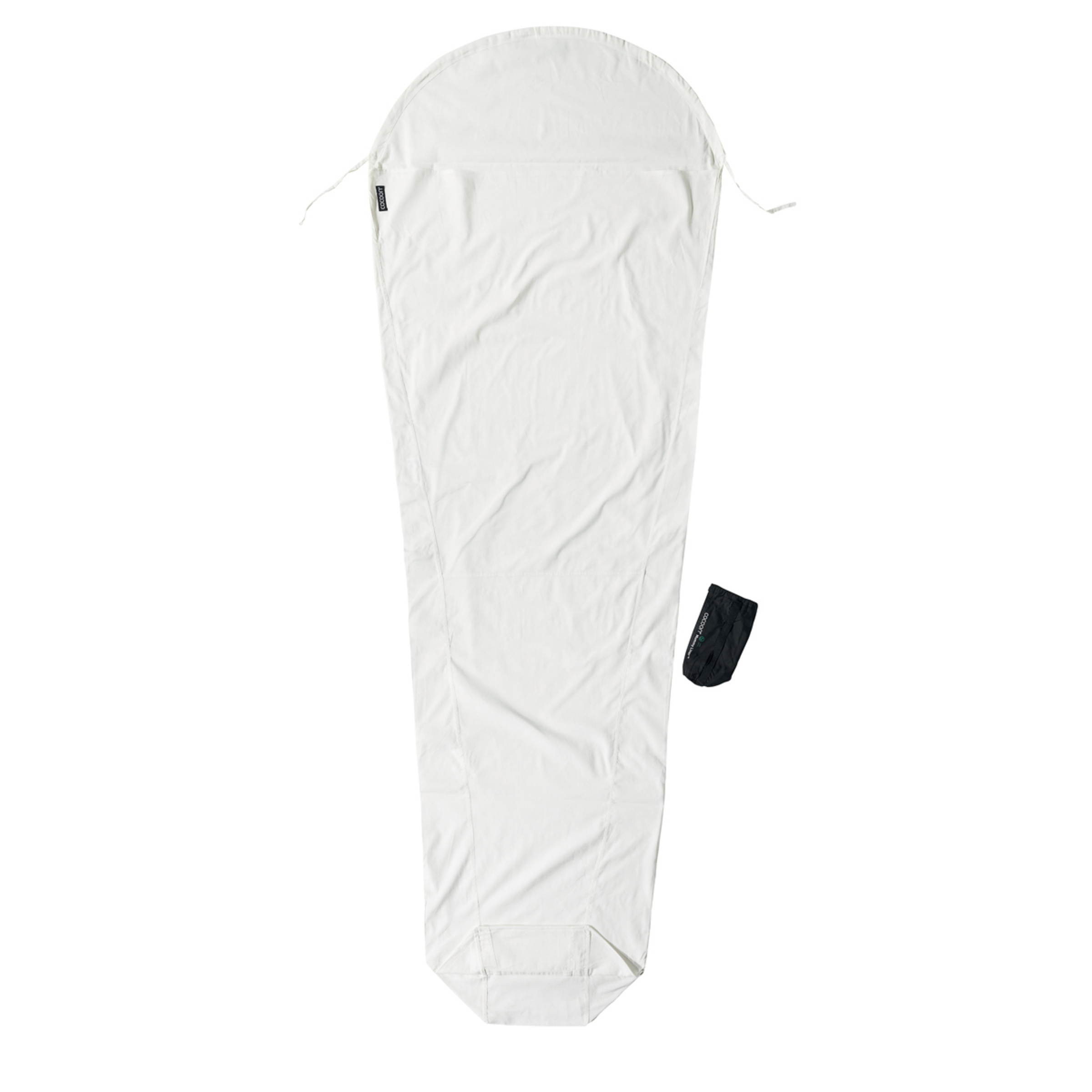 Cocoon MummyLiner Cotton Schlafsack Hüttenschlafsäcke & Inlets weiss Größe MAX. 230CM Camping