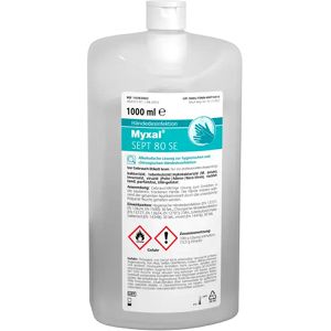 Myxal Desinfektionsmittel 14392002, SEPT 80 SE, Händedesinfektion, alkoholisch, Flasche 1 Liter