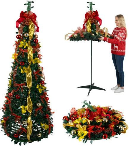 Northio Inklapbare Kunstkerstboom voor volwassenen
