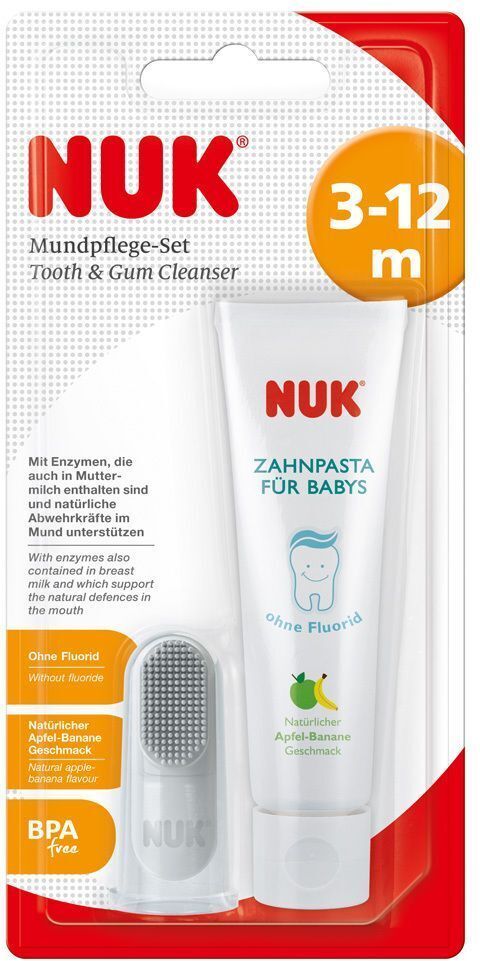 NUK Mundpflege-Set 3-12 Monate 2x 2x1 St
