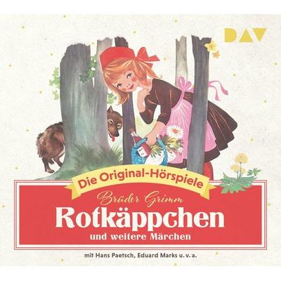 Rotkäppchen und weitere Märchen - Jacob Grimm,Wilhelm Grimm, CD, 9783742403926
