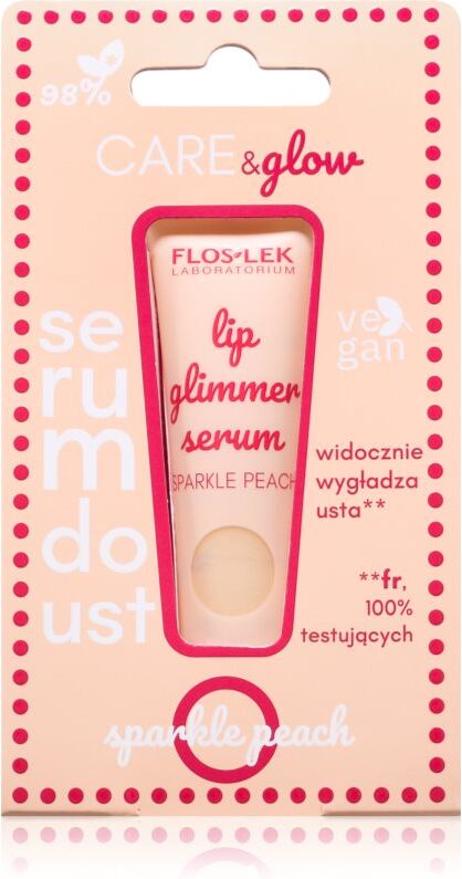 FlosLek Laboratorium Lip Glimmer Serum Long-Lasting Lip Gloss 14 g