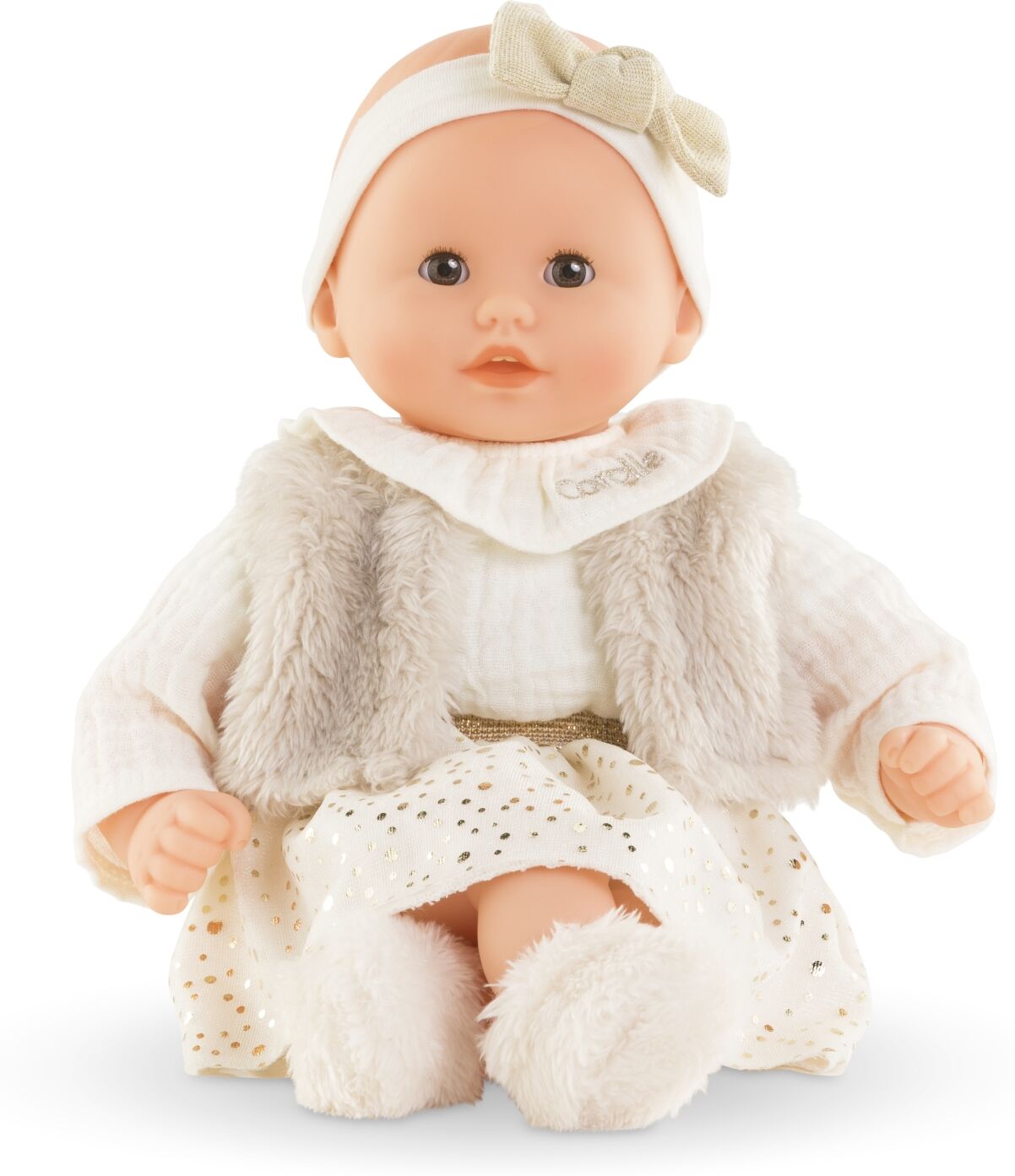 Babypuppe COROLLE "Corolle Mon Premier Poupon Zauberwald CalinMargaux", weiß (bunt), Puppen, Baby, Babypuppe, mit Vanilleduft