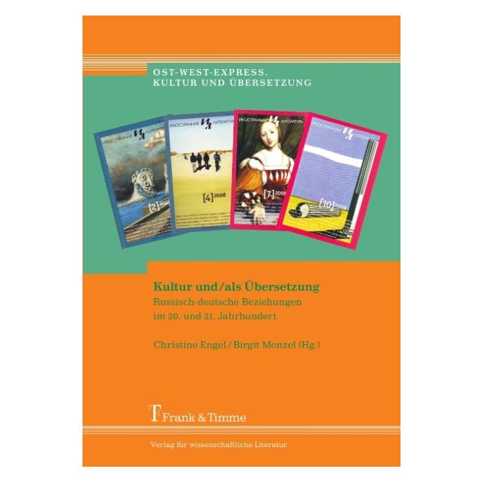 Frank & Timme Kultur und/als Übersetzung (Deutsch, Softcover, Birgit Menzel, Christine Engel) (55396630)