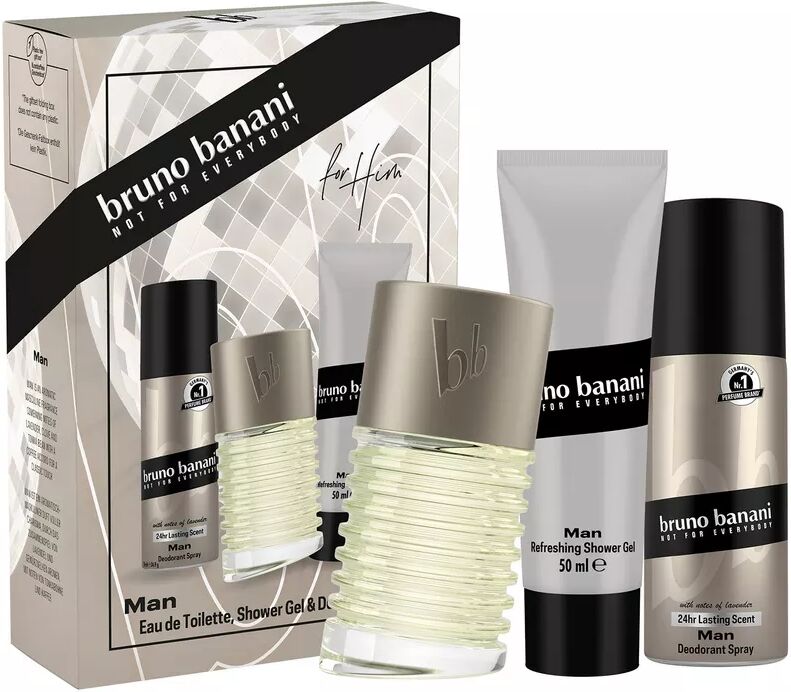 Bruno Banani - Man Eau de Toilette Geschenkset, set