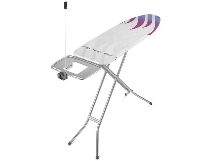 Bügelbrett VILEDA Vileda Total Reflect M plus , silber (silberfarben), B:38cm T:5cm, Bügelbretter, Bügelbrett, neues, einzigartiges Produktkonzept für eine verkürzte Bügelzeit