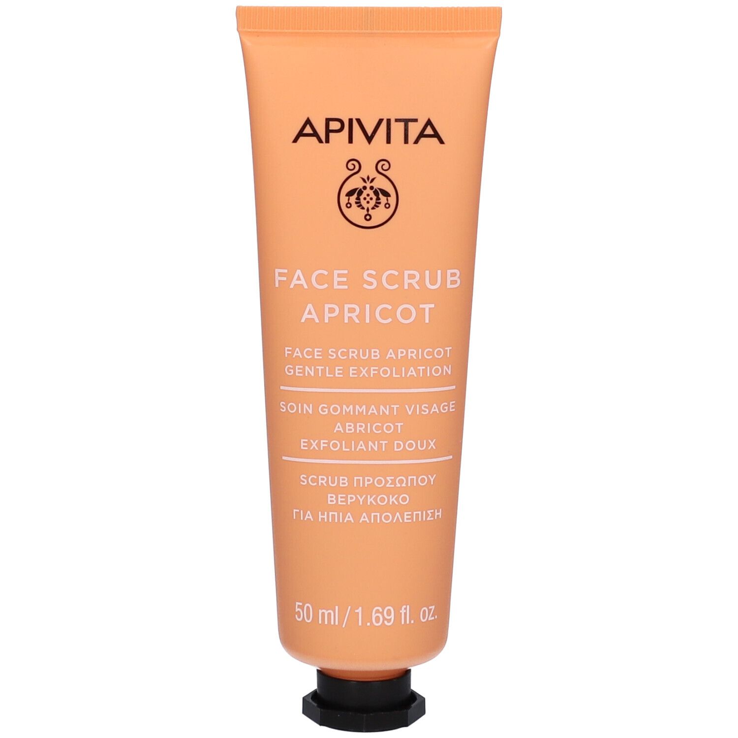 Apivita Face Scrub Apricot Gentle Exfoliation 50 ml Creme