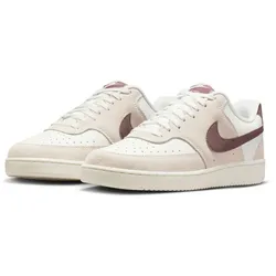 NIKE Court Vision Low Sneaker Damen 121 - summit white/tattoo-phantom 39