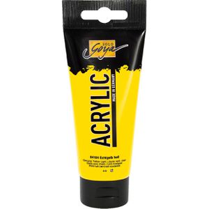 Kreul Acrylfarben 84104 Solo Goya Acrylic, echtgelb hell, 100 ml