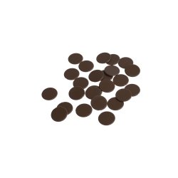 Spielsteine Spielchips - 16 mm - braun - matt 251729