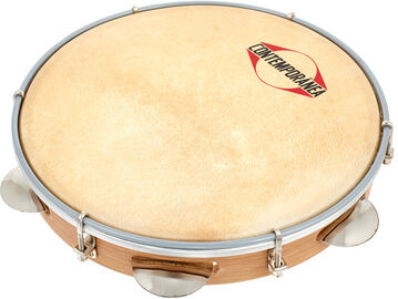 Contemporanea "10" Pandeiro Wood Real Skin"