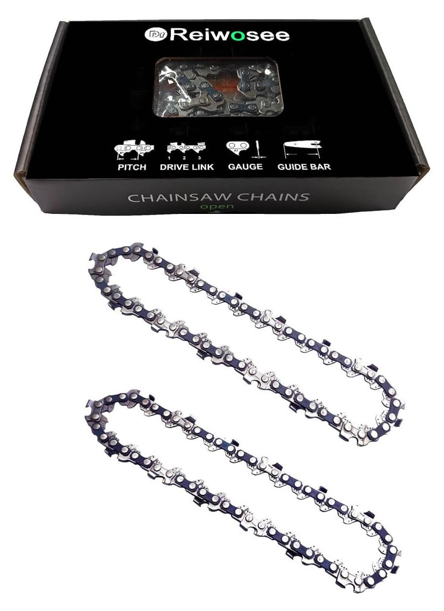Selius Kettingzaagketting voor 4 Inch Mini Handheld Kettingzaag, 2 Stuks