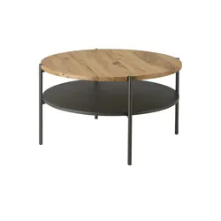 MONDO Couchtisch  Kenza ¦ holzfarben ¦ Maße (cm): H: 45  Ø: 80.0