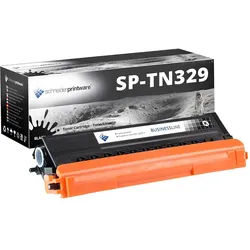 Schneiderprintware Toner | 30% höhere Leistung | ersetzt Brother TN-329BK 7.800 Seiten