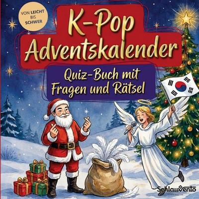 K-Pop-Adventskalender: Quiz-Buch mit Fragen und Rätsel -