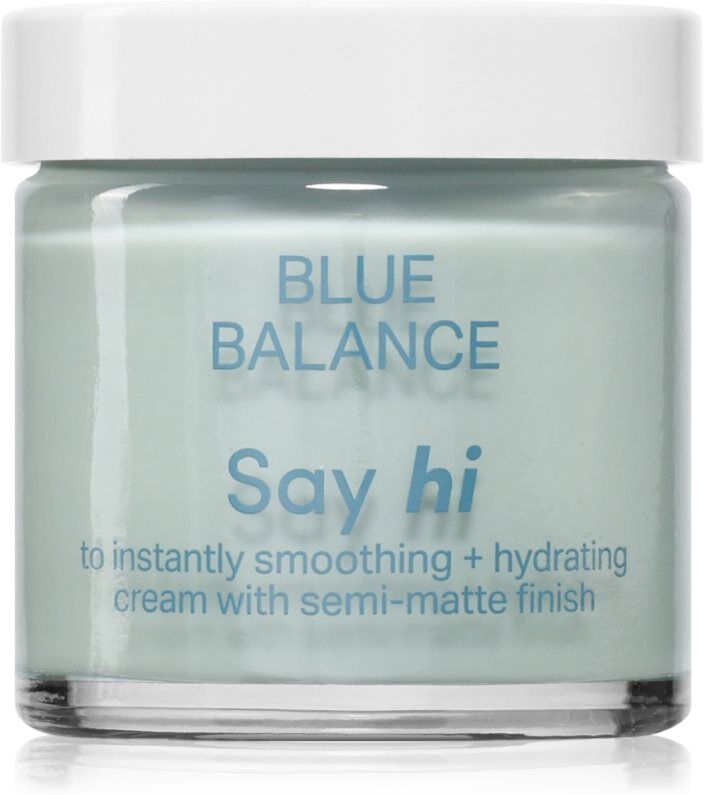 Say Hi Blue Balance smoothing moisturising cream for the face 50 ml