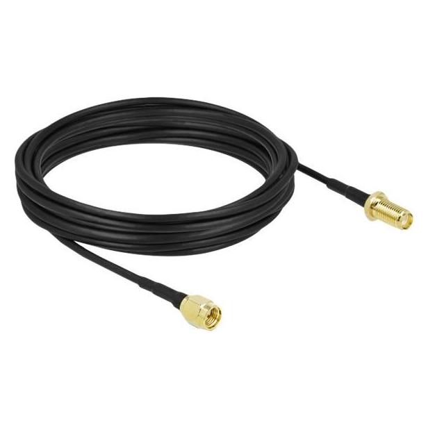 Delock Antennenkabel LTE/5G, CFD/LRM100 SMA zu SMA, 7.5 m (Antennenkabel) (90448)