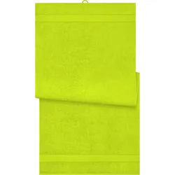 Myrtle Beach Bio Badetuch MB445 acid yellow 100 x 150 cm