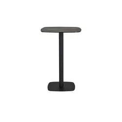 Primo Bartisch mit Keramikplatte Damasos-70 ¦ schwarz ¦ Maße (cm): B: 70 H: 105