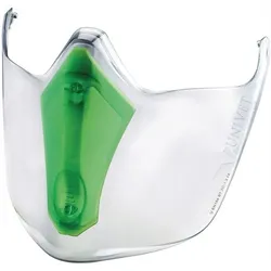Univet Visier 6x3 Polycarbonat Visier getönt einstellbares Belüftungssystem EN 166b - 6X3F.01.00