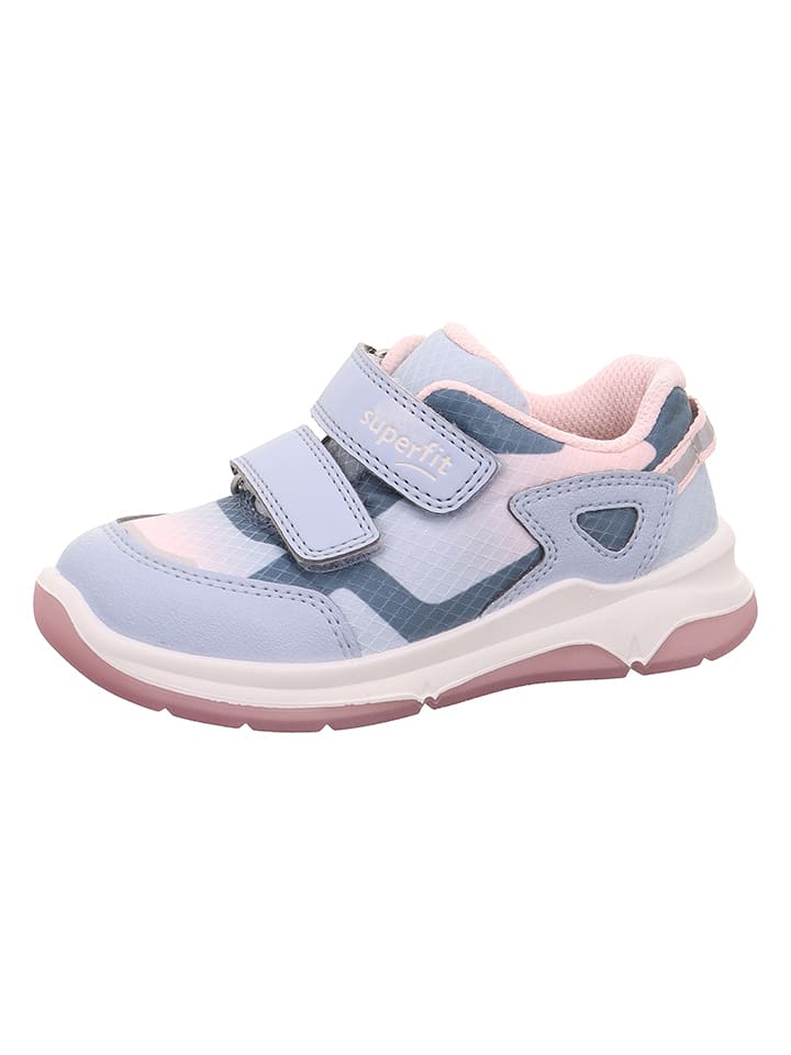 superfit Sneakers "Cooper" in Hellblau/ Rosa - 29