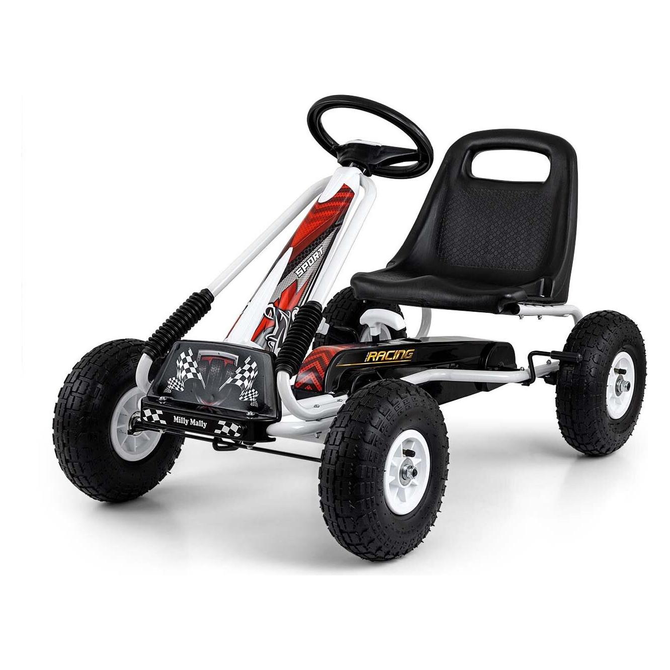 Mally Kinder-Gokart Milly Thor weiss (5703)