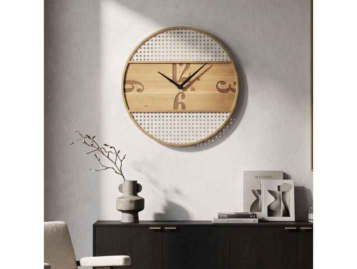 Horloge murale 50 cm Stefano Bois