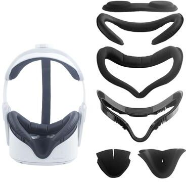 United Premium Oculus Quest Replacement Mask & Comfort Face Cover For VR Headset 5pcs set