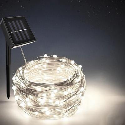 Uplift Picks Solar Festoon Fairy String Lights Bring Flexible Glow To Outdoor Celebrations white (1 Pc) 32 M 300 Led