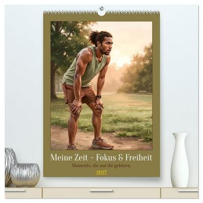 Meine Zeit - Fokus & Freiheit (hochwertiger Premium Wandkalender 2027 DIN A2 hoch), Kunstdruck in Hochglanz