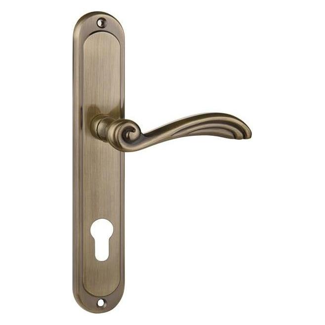 Aptel Zo85p Door Handle Orion Aged Brass (36519948)