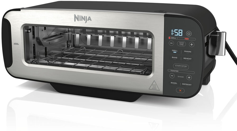Ninja Foodi 3 in 1 Toaster Grill & Panini Press ST200UK / ST202UK Black 2 - Slice