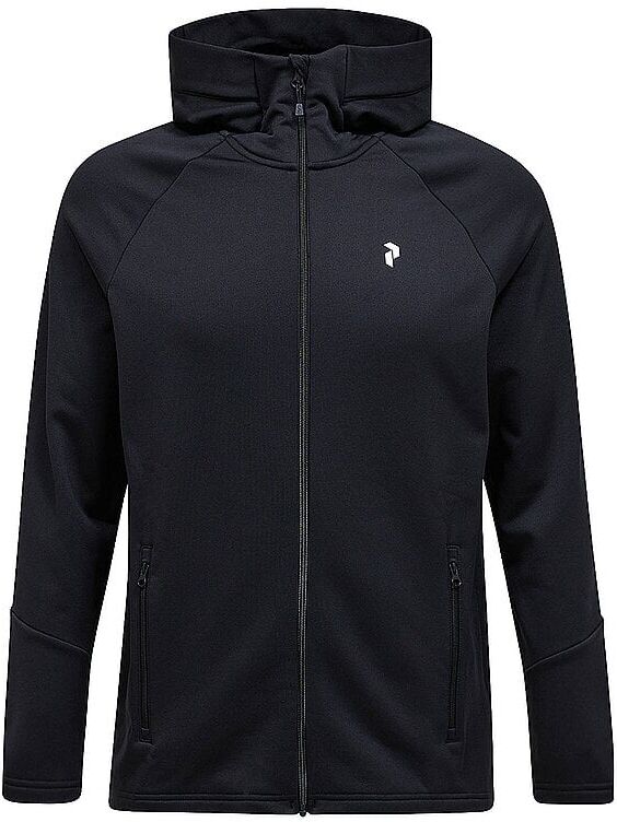 PEAK PERFORMANCE Herren Kapuzenjacke Ride Essentials schwarz   S M