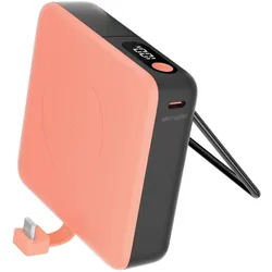 Venom Powerbank 20000mAh Charger + Kickstand für Switch 2 (20000 mAh), Powerbank, Orange, Schwarz