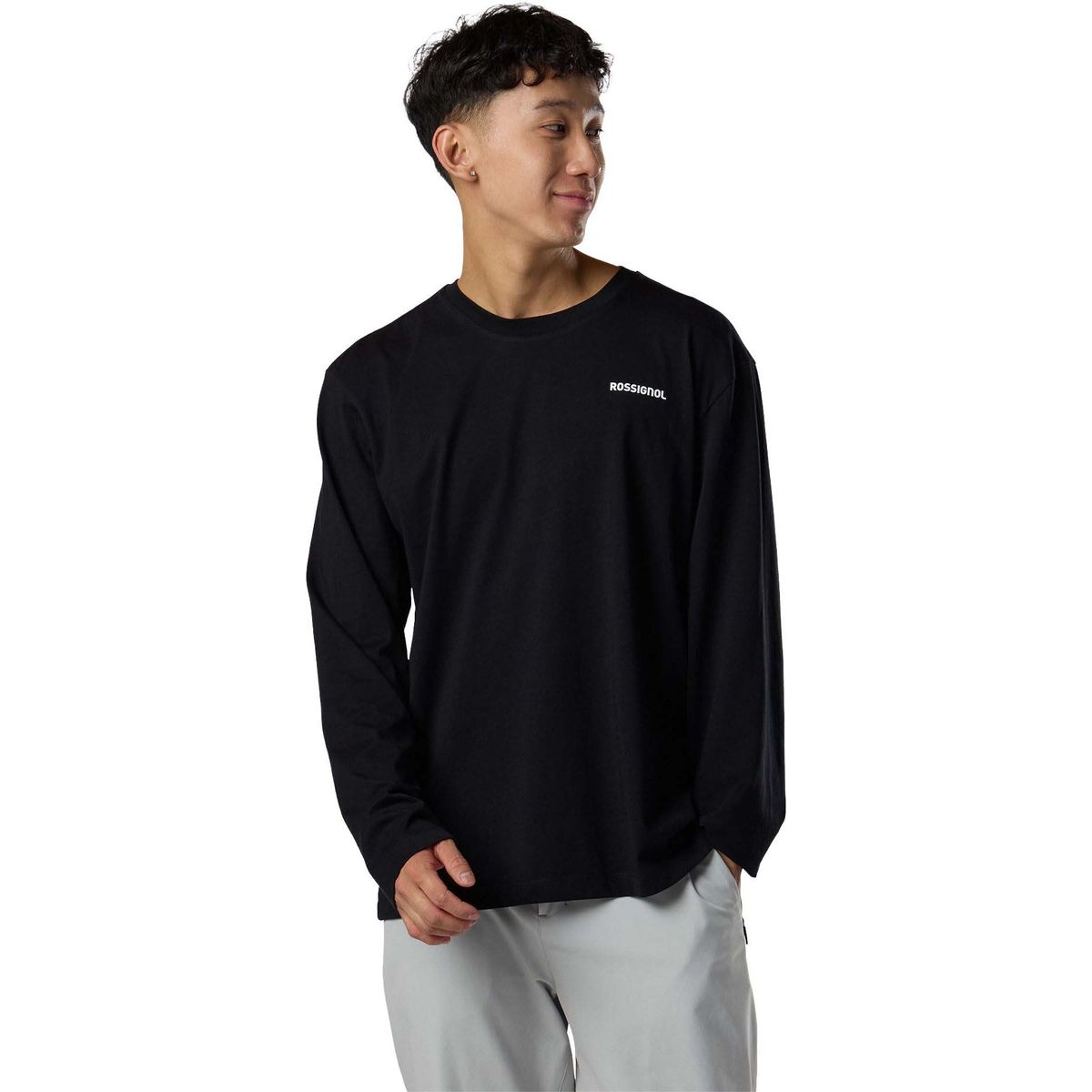 Rossignol Mittens Long Sleeve Tee black (200) XL RLPMY04 2000XL