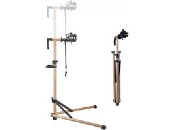 VEVOR Fahrradreparaturständer Fahrradmontageständer 39,9 kg belastbar mit 105–152 cm einstellbarer Höhe & magnetischer Werkzeugablage, faltbarer Wartungsständer für Mountainbikes Road Bike
